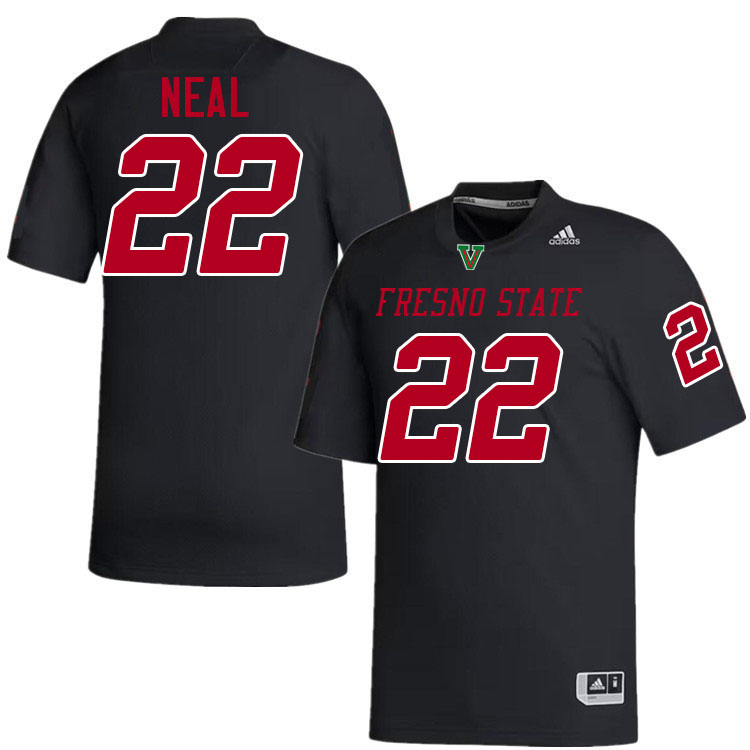 Fresno State Bulldogs #22 Lorenzo Neal College Football Jerseys,Uniforms-Black Fresno State Bulldogs #22 Lorenzo Neal College Football Jerseys,Uniforms-Black